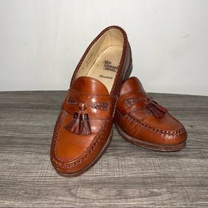 Allen Edmonds Maxfield Mens Brown 47716 Tassel Loafers sz 9D